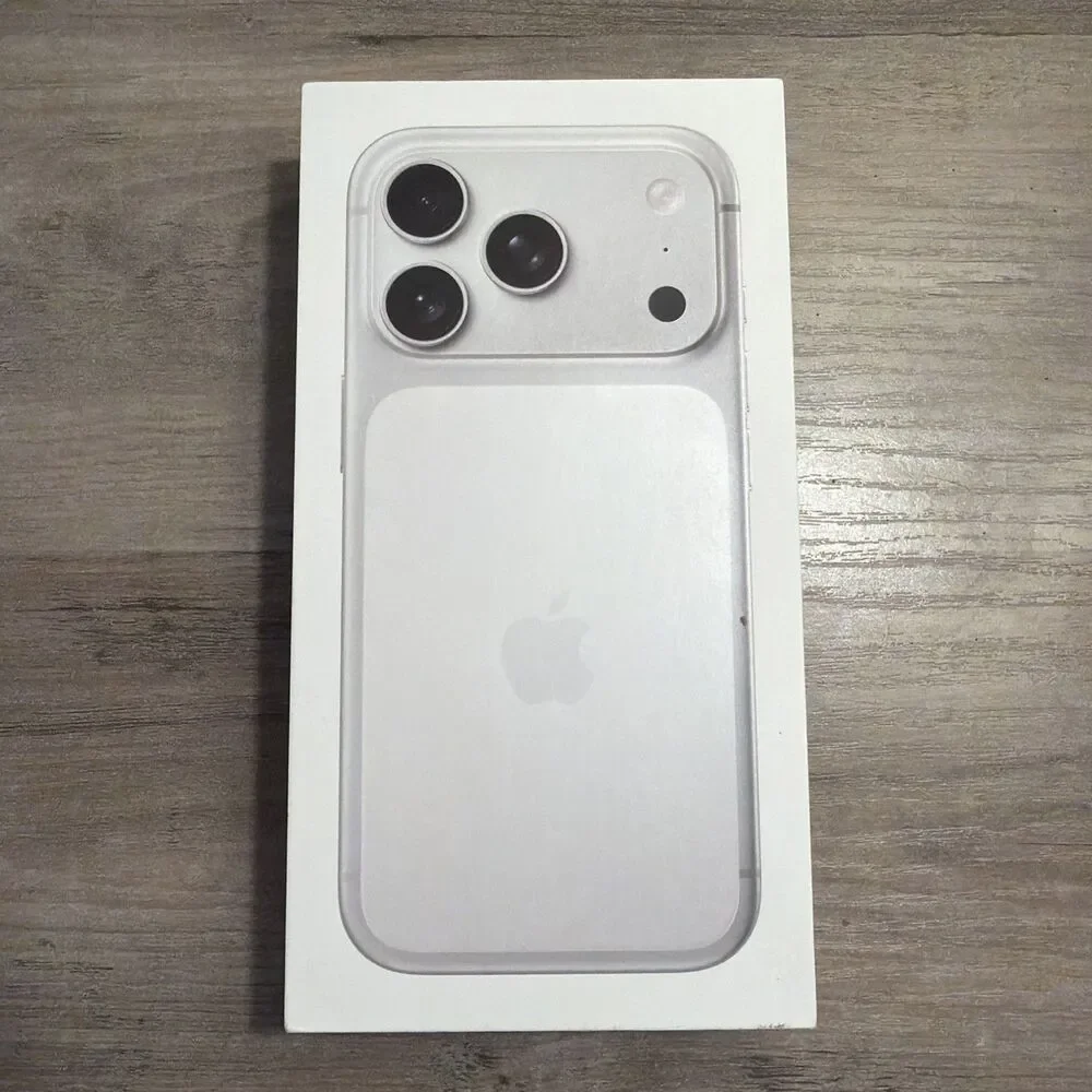 Apple iPhone 17 Pro Silver 512GB Empty Box Only Model A3256
